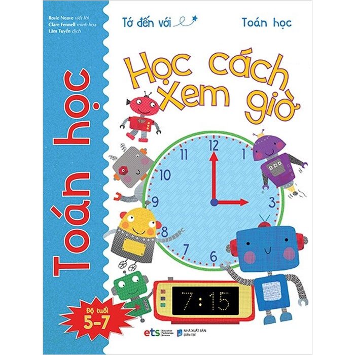 Tớ đến với toán học: Học cách xem giờ cover