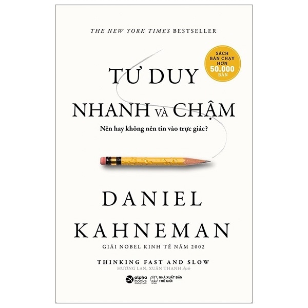 Tư duy nhanh và chậm cover